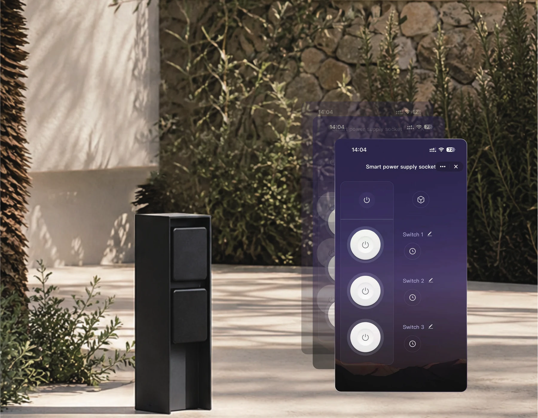 Brochure scene for SC11-2 Outdoor Socket