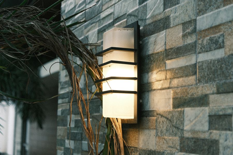TEST ONLY Garden wall lantern